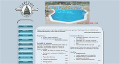 Desktop Screenshot of capitolpoolservice.com